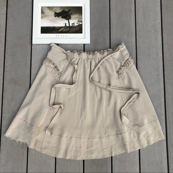 BCBGMAXAZRIA silk skirt  size M - Picture 6 of 9